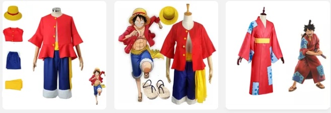 Disfraces De Luffy De One Piece Baratos